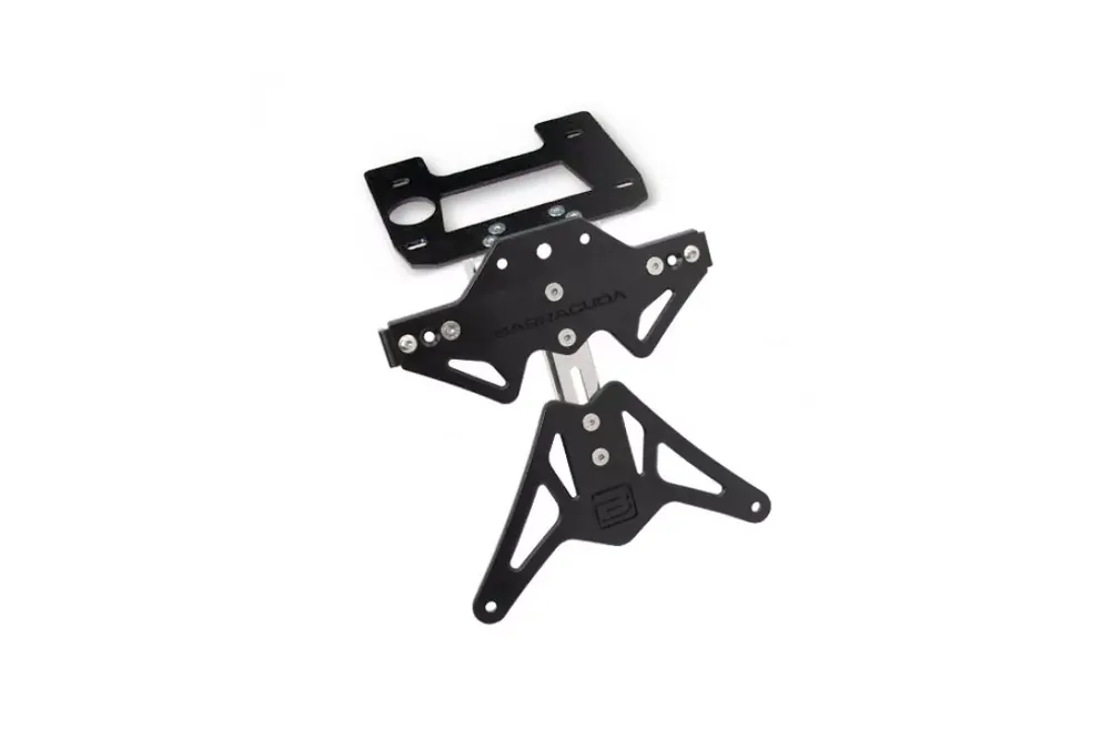 Billig Barracuda Kennzeichenhalter passend für Kawasaki ER6-N 2005-2008