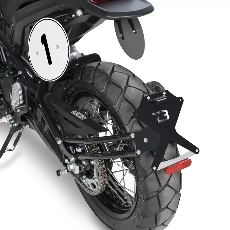 Barracuda Kennzeichenhalter SIDE NAKED passend für Benelli Leoncino 500 ab Modelljahr 2020 Preis Gesenkt