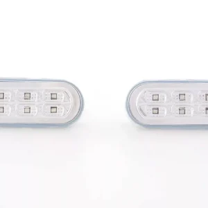 Versand Am Gleichen Tag LED Seitenblinker chrom passend für VW Golf 4