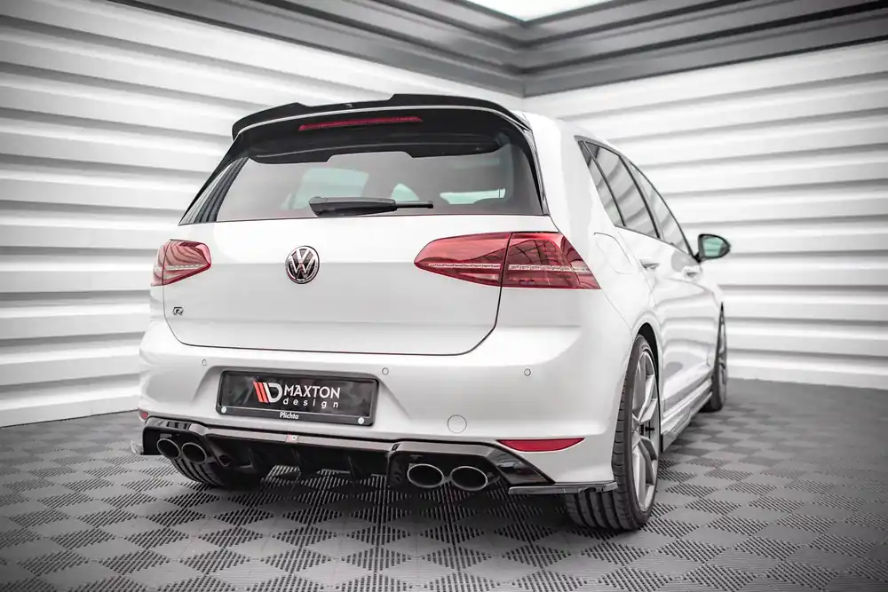 Heck Ansatz Flaps Diffusor V.4 passend für VW Golf R Mk7 Nur Heute
