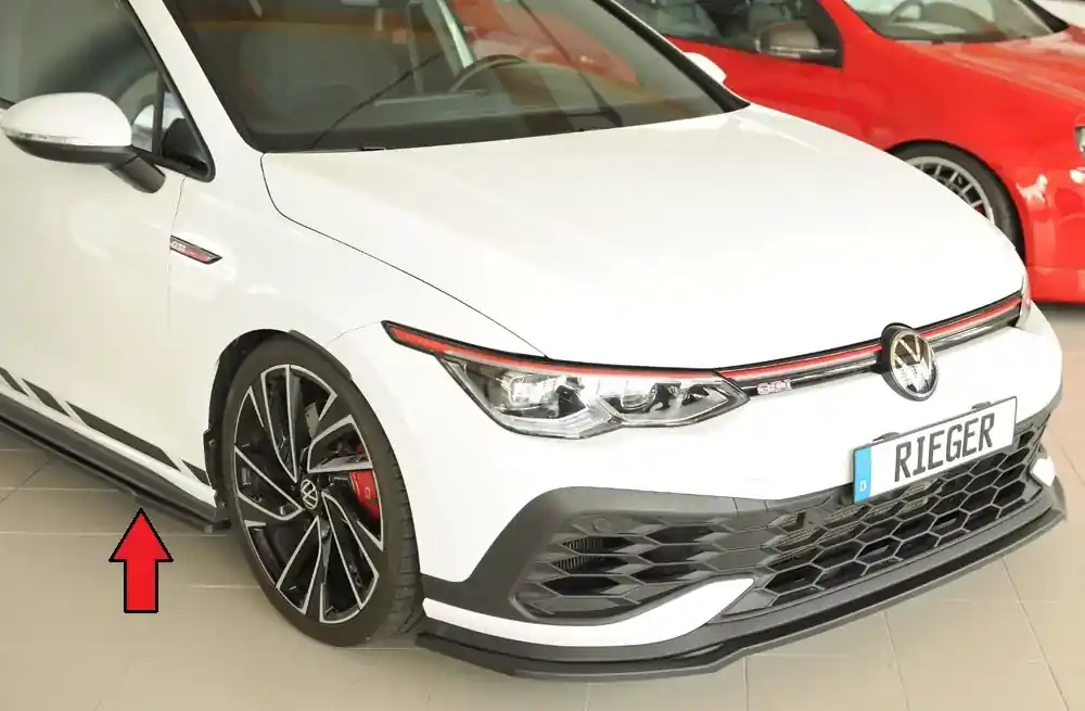 Rieger Seitenschweller rechts passend für VW Golf 8 GTE ab Facelift Echt