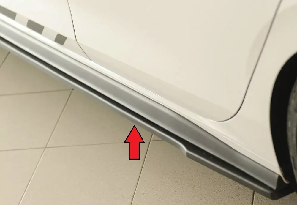 Rieger Seitenschweller links passend für VW Golf 8 GTE (ab Facelift 04/2024) Heißes Angebot