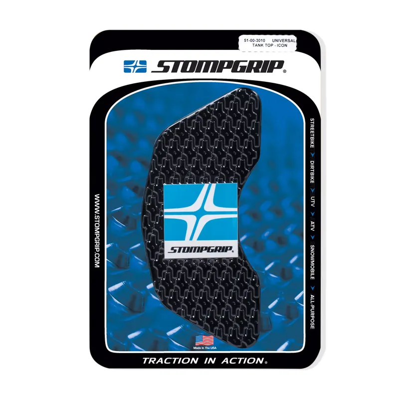 Stompgrip Traction Pad Universal Tank Top (1 Stück) – ca. 76 mm x 200 mm Icon Echt