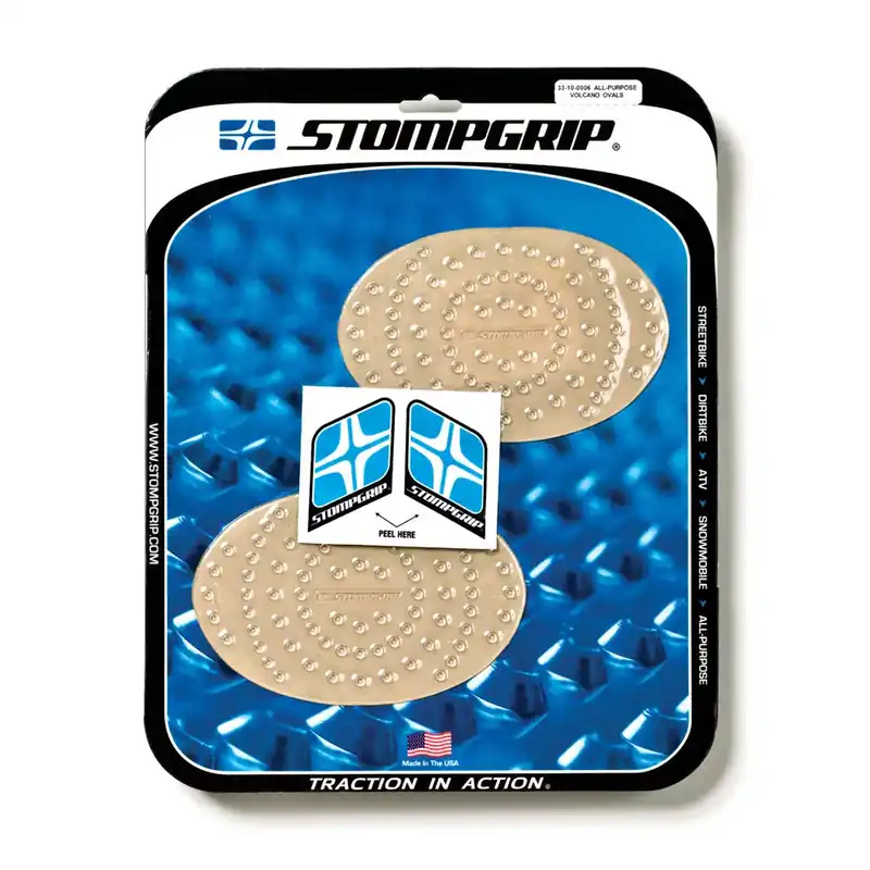 Stompgrip Traction Pad Universal Oval Volcano – 2 Stück Echt