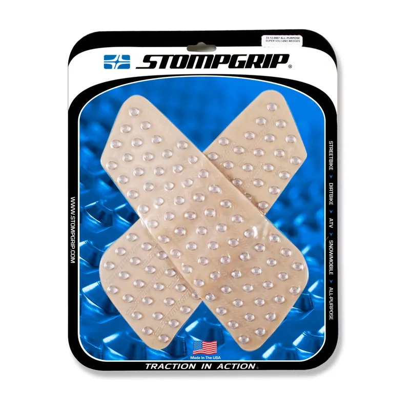 Stompgrip Traction Pad Universal Keilform Super Volcano (2 Stück, ca. 285,5 x 114 mm) Solange Der Vorrat Reicht