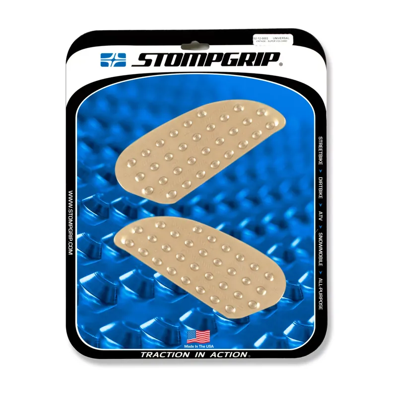Sonderangebot Stompgrip Traction Pad Universal Vintage Sprint Kit (2 Stück) ca. 83 mm x 194 mm Super Volcano