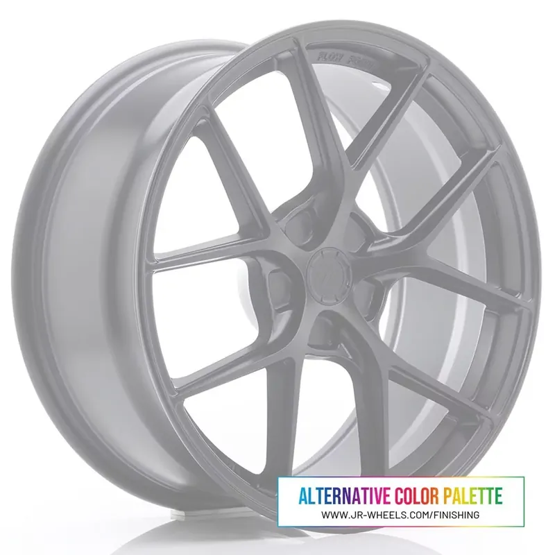Sichere Zahlung JR Wheels SL01 19x8 ET20-40 5H Blank Silver Alufelge