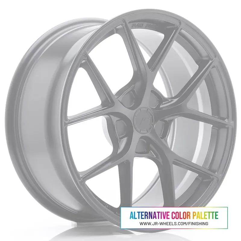 Garantierte Lieferung JR Wheels SL01 18x8,5 ET35-42 5H Blank Silver Alufelge