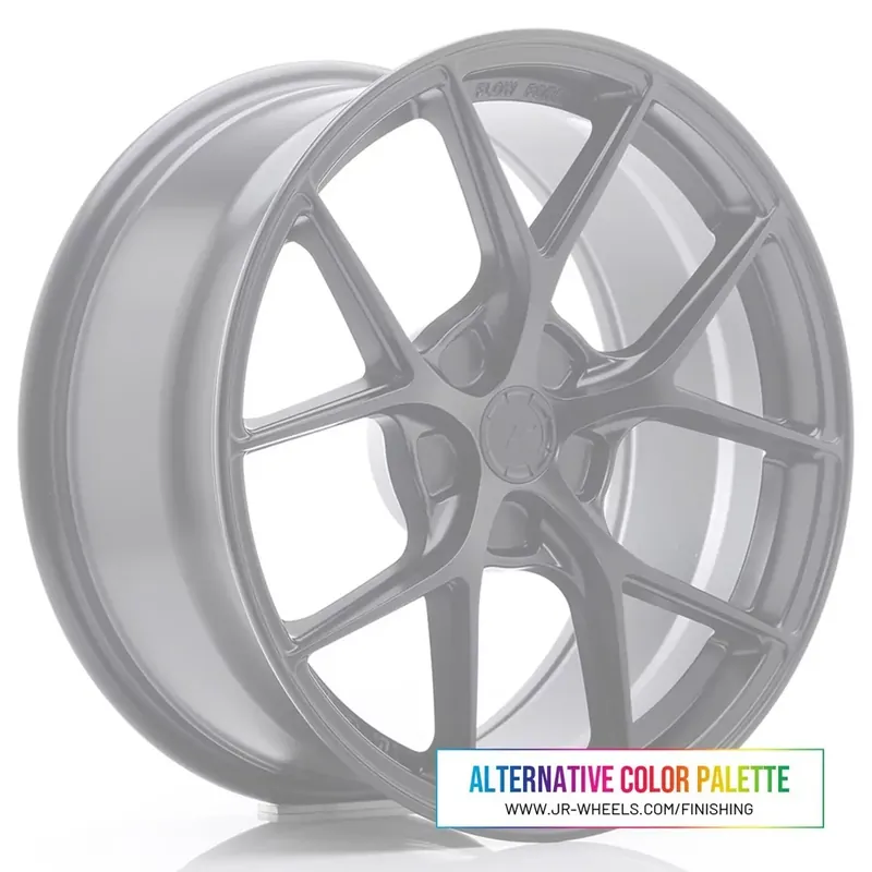 JR Wheels SL01 18x8 ET20-40 5H Blank Silver Alufelge Knallerangebot