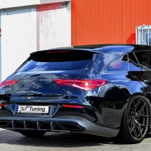 Bestpreis Gefräster Heckansatz passend für Mercedes CLA X118 Shooting Brake AMG-Line ab Baujahr 2019