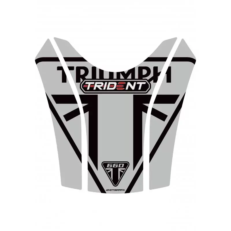 Expressversand Motografix 3D Gel Tank Pad passend für Triumph Trident 660