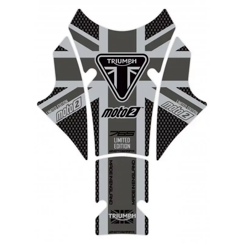 Motografix 3D Gel Tank Pad Protector passend für Triumph Daytona 765 Moto2 Preisknaller