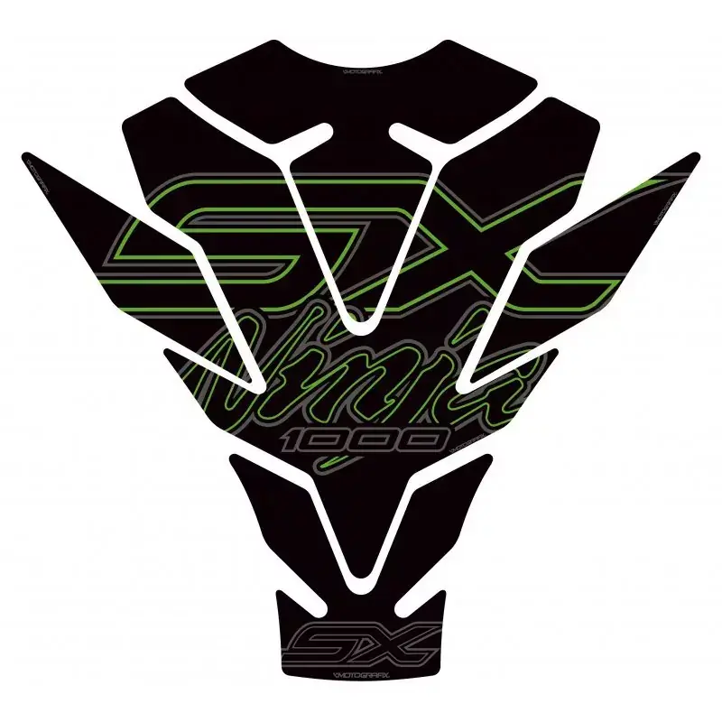 Motografix 3D Gel Tank Pad Protector passend für Kawasaki NINJA 1000 SX Preisknaller