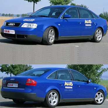 Preisknaller K.A.W. Tieferlegungsfedern passend für Audi A6 4B Limousine