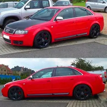 K.A.W. PlusKit Sportfahrwerk passend für Audi A4 Limousine 8E (11/2000-12/2004) Wochenendangebot