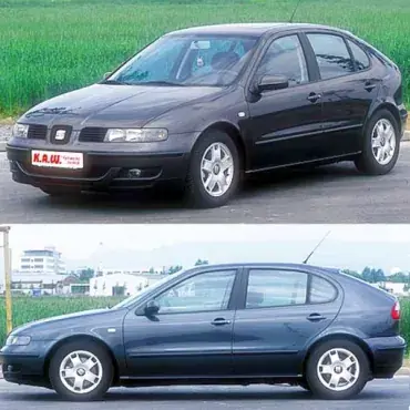 Sonderaktion K.A.W. Tieferlegungsfedern passend für Seat Leon 1M (11/1999–06/2006)