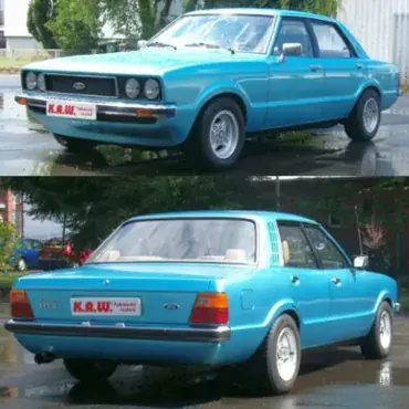 K.A.W. Tieferlegungsfedern passend für Ford Taunus GBS/GBTS/GBFS/CBTS/GBTK/GBFK/GBCK/GBNK/GBNS ab 05/1975 bis 07/1982 Preisreduziert