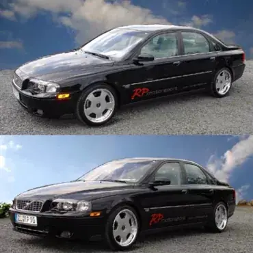 Abverkauf K.A.W. Tieferlegungsfedern passend für Volvo S80 T ab 05/1998 bis 07/2006