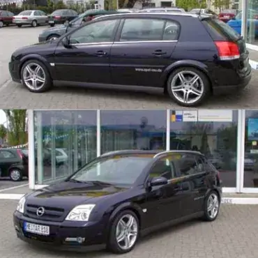 Saisonangebot K.A.W. Tieferlegungsfedern passend für Opel Signum Z-C/S