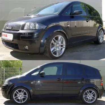 K.A.W. PlusKit Sportfahrwerk passend für Audi A2 8Z ab 02/2000 bis 08/2005 Sichere Zahlung