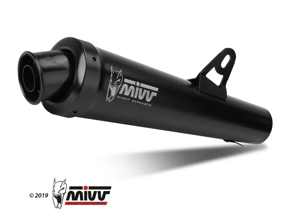 Rabatt MIVV X-cone Steel Black Endschalldämpfer passend für Honda Hornet 600 03-06