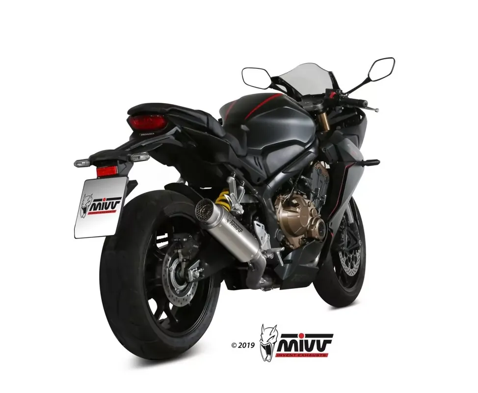 MIVV GPPro Titan Komplettanlage passend für Honda CBR 650 R / CB 650 R 19-23 Finale Aktion
