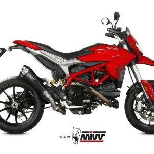 Heißes Angebot MIVV DELTA RACE Endschalldämpfer Edelstahl Schwarz passend für Ducati Hypermotard 939 2016-2018