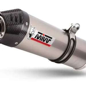 Garantierte Lieferung MIVV Komplettanlage Oval Titan passend für Honda CBR 125 R 11-