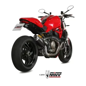 Highlight MIVV GPpro Steel Black Endschalldämpfer passend für Ducati Monster 1200 (2014–2016)