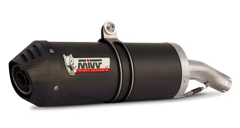 Markenprodukt MIVV Endschalldämpfer Carbon OVAL passend für BMW K 1200 R / S / GT 05–08