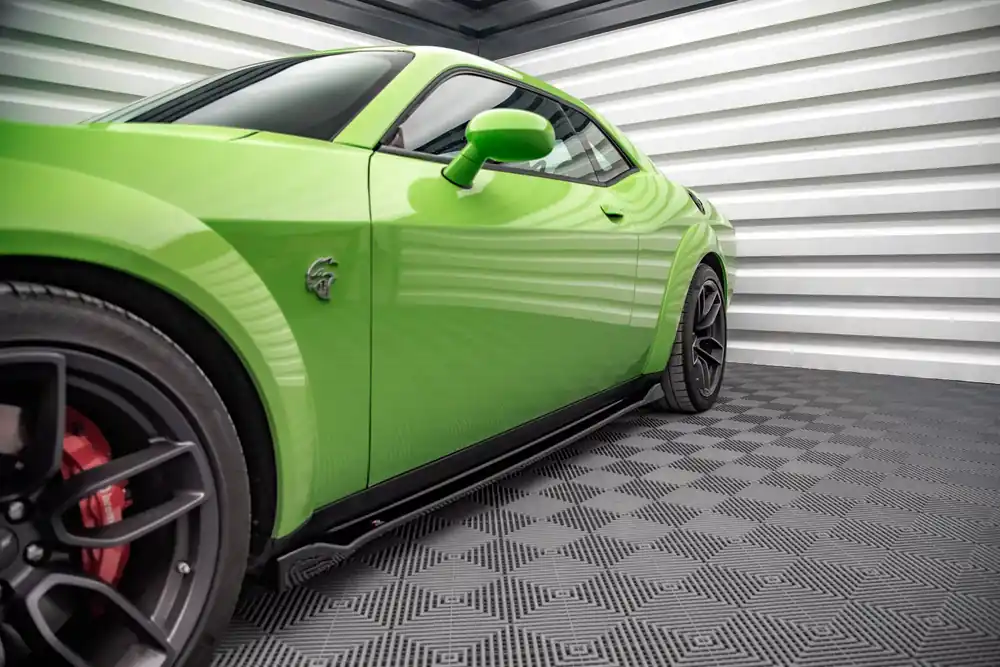Nur Für Kurze Zeit Seitenschweller Ansatz passend für Dodge Challenger SRT Hellcat Widebody Mk3