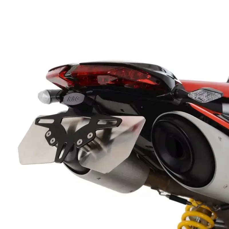 Bestpreis R&G Premium Kennzeichenhalter mit Hitzeschutz passend für Ducati Hypermotard 950 / SP / RVE ab 2021