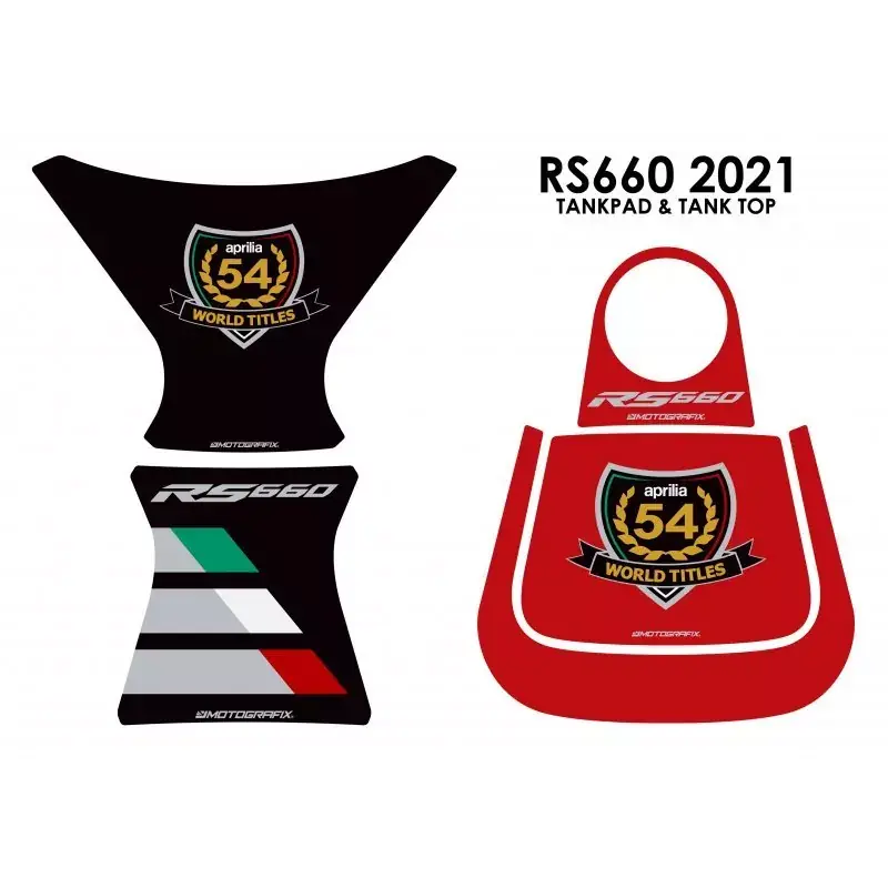 Motografix 3D Gel Tank Pad TA026FRK passend für Aprilia RS 660 Highlight