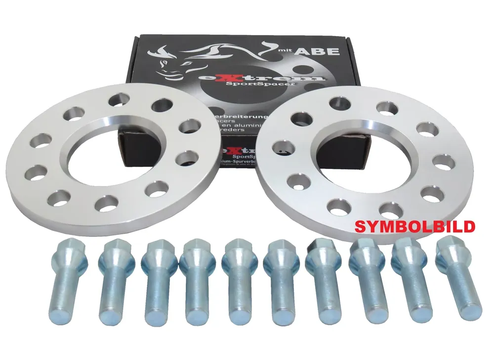 Spurverbreiterung Set 10mm inkl. Radschrauben passend für Mercedes C-Klasse W204 / S204 Top-Seller