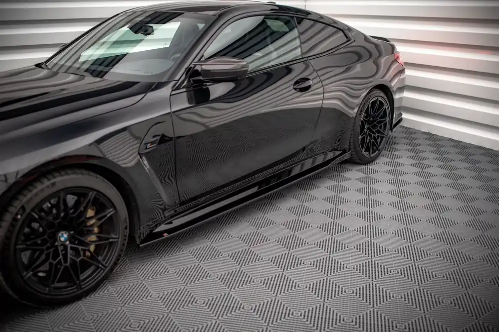 Neu Seitenschweller Ansatz passend für BMW M4 G82 / G82 Facelift