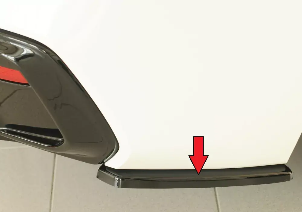 Rieger Heckschürzenansatz seitlich rechts passend für BMW 1er F20 LCI Online Kaufen