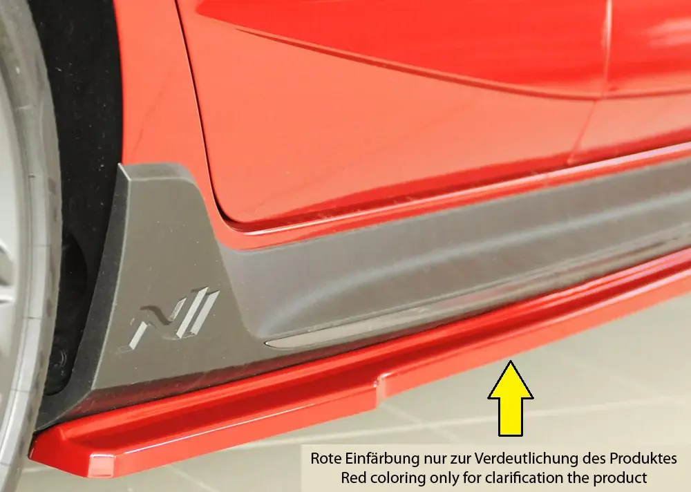 Rieger Seitenschweller rechts passend für Hyundai i20 N-Performance (BC3) ab 04/2021 Beliebt