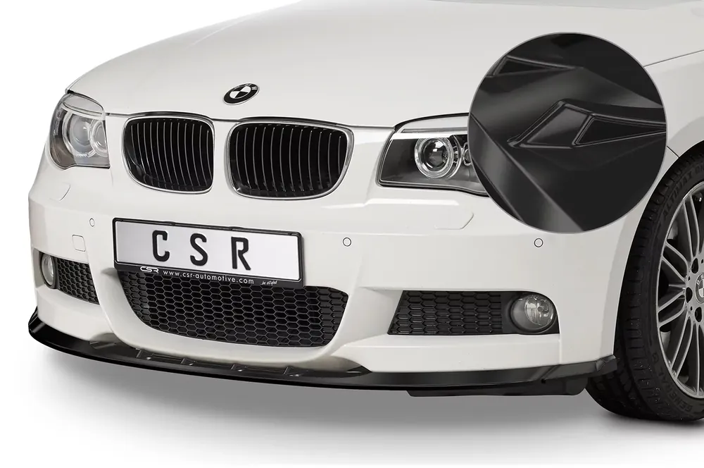 Cup-Spoilerlippe mit ABE passend für BMW 1er E82 / E88 M-Paket CSL494 Garantierte Lieferung