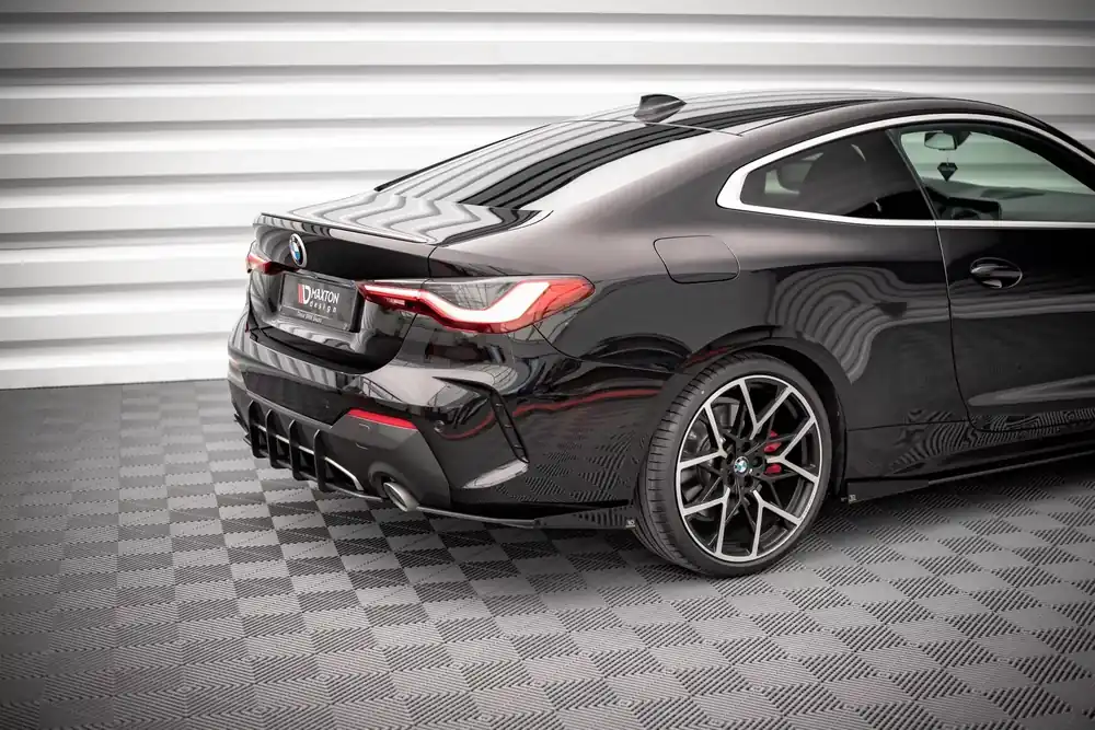 Street Pro Heck Ansatz Flaps Diffusor passend für BMW 4er M-Paket G22 / G23 / G22 Facelift / G23 Facelift Wochenendangebot