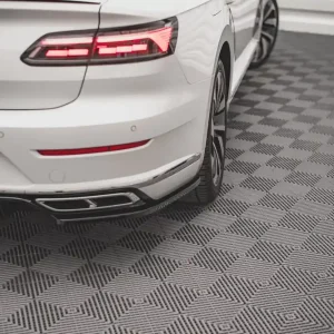Super-Preis Heck Ansatz Flaps Diffusor passend für VW Arteon R-Line Facelift
