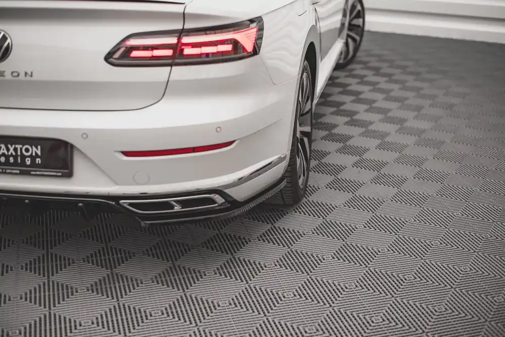 Super-Preis Heck Ansatz Flaps Diffusor passend für VW Arteon R-Line Facelift