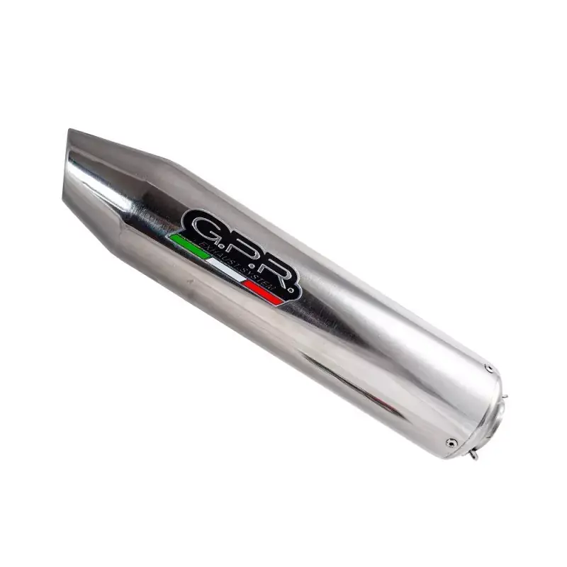 Preisreduziert GPR Power Bomb Slip-On Auspuff passend für Malaguti Spidermax 500 RS 2008–2011