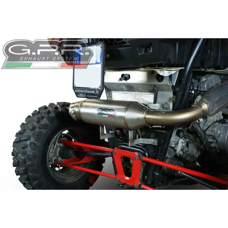 Knallerangebot GPR Slip-On Auspuff passend für Polaris RZR XP 1000 2014-2023, Power Bomb, homologiert mit db-Killer
