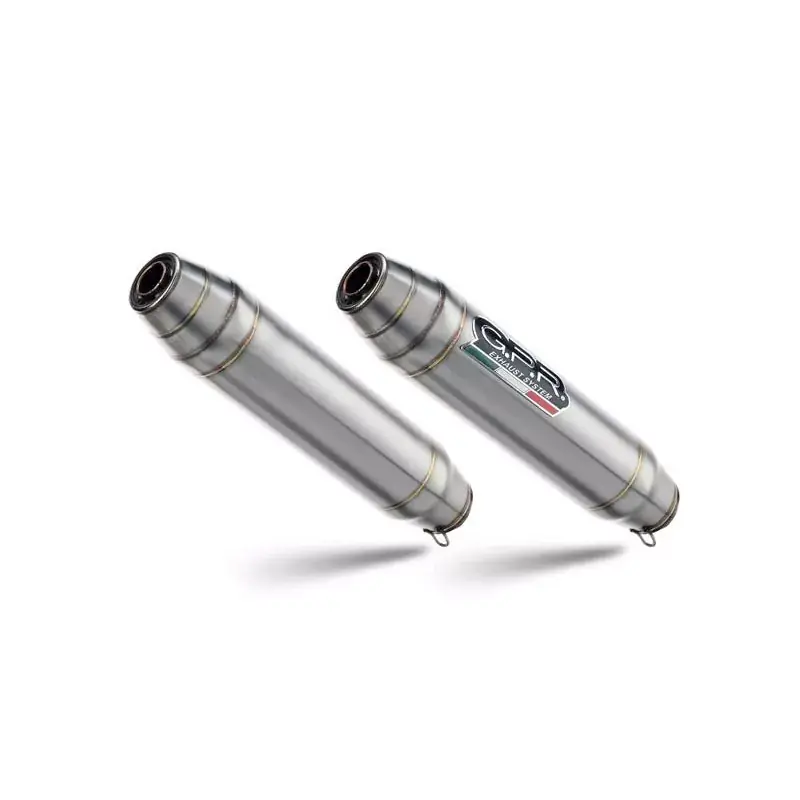 GPR Deeptone Inox Slip-On Auspuff passend für Ducati Streetfighter 848 2011-2014 Neu