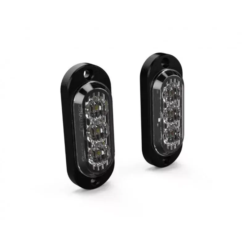 DENALI T3 Modular Switchback Signal Pods Front Weiss/Bernstein Sonderangebot
