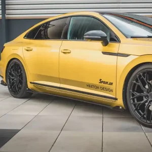 Aktuell Street Pro Seitenschweller Ansatz + Flaps passend für VW Arteon R-Line