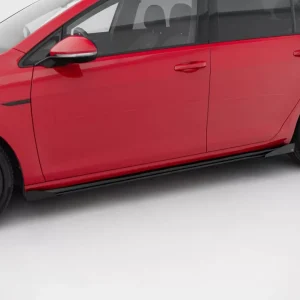 Street Pro Seitenschweller Ansatz + Flaps passend für VW Golf R / R-Line Mk7 Facelift Preisreduziert