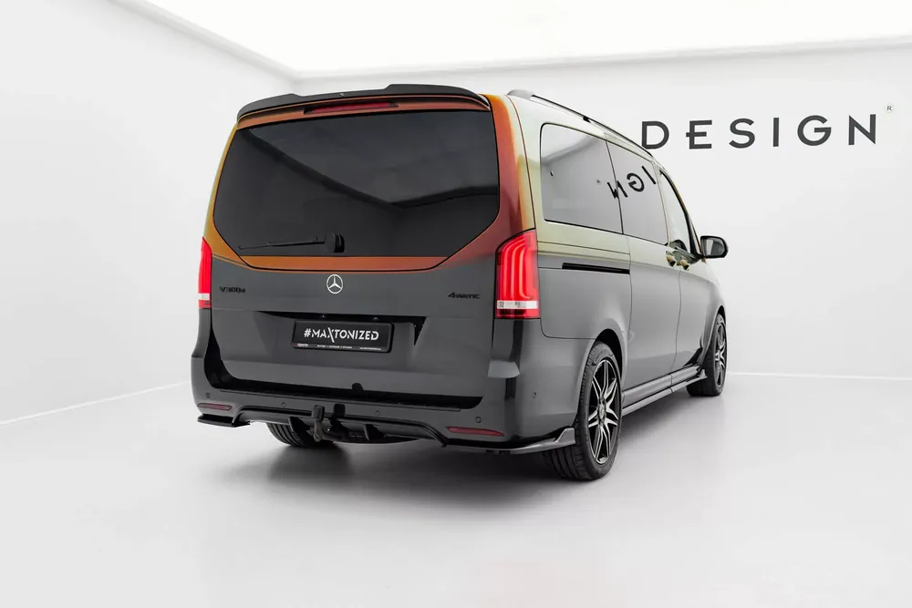 Diffusor Heck Ansatz passend für Mercedes-Benz V-Klasse AMG-Line W447 Facelift Preis Gesenkt