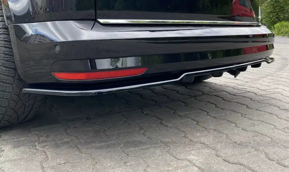 Mittlerer Cup Diffusor DTM Look Heck Ansatz passend für VW Caddy Mk. 4 Neuheit