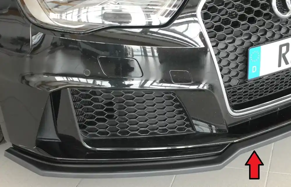 Top-Seller Rieger Spoilerschwert passend für Audi RS3 (8V) Sportback 04/2015–01/2017